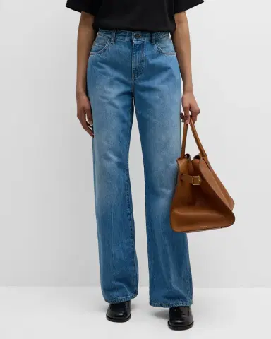 The Row Eglitta Straight-Leg Denim Pants | Thumbnail 2