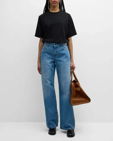 The Row Eglitta Straight-Leg Denim Pants | Thumbnail 3