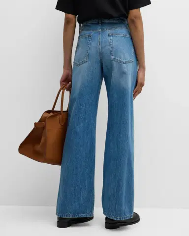 The Row Eglitta Straight-Leg Denim Pants | Thumbnail 6