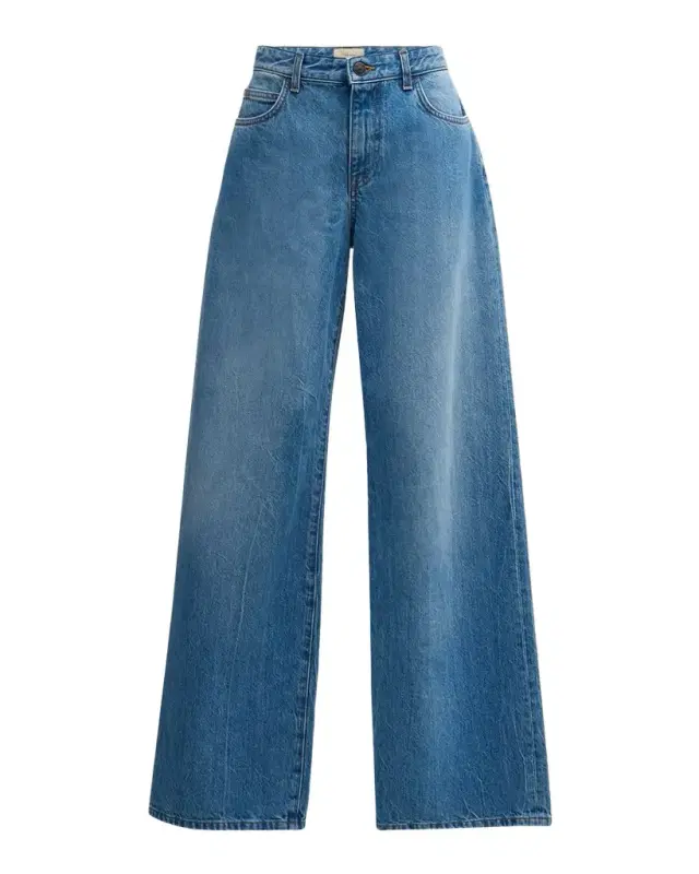 THE ROW Eglitta Straight-Leg Denim Pants