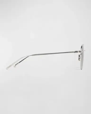 TOTEME The Rounds Stainless Steel Round Sunglasses | Thumbnail 2 TOTEME The Rounds Stainless Steel Round Sunglasses | Thumbnail 2