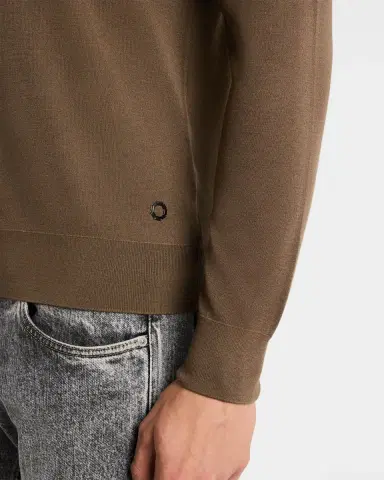 Stefano Ricci Men's Cashmere Polo Sweater | Thumbnail 4 Stefano Ricci Men's Cashmere Polo Sweater | Thumbnail 4