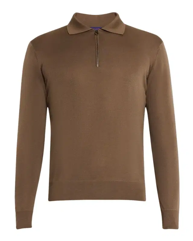 Stefano Ricci Men 's Cashmere Polo Sweater