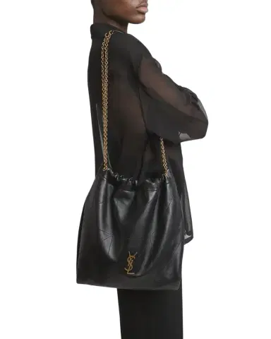 Saint Laurent Jamie 4.3 Pochon YSL Shoulder Bag in Quilted Leather | Thumbnail 1 Saint Laurent Jamie 4.3 Pochon YSL Shoulder Bag in Quilted Leather | Thumbnail 1