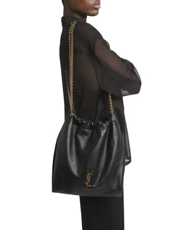 Saint Laurent Jamie 4.3 Pochon YSL Shoulder Bag in Quilted Leather
