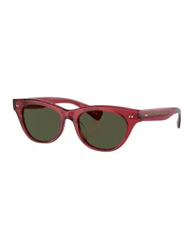 Oliver Peoples Avelin Havana Acetate Butterfly Sunglasses | Thumbnail 1