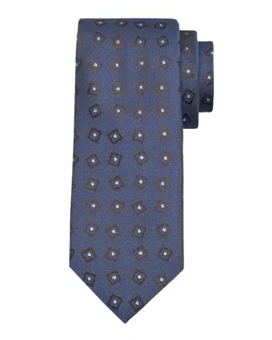 Charvet Men's Square-Print Silk Tie | Thumbnail 1