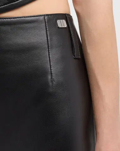 Marc Jacobs Leather Slim Pencil Midi Skirt | Thumbnail 5 Marc Jacobs Leather Slim Pencil Midi Skirt | Thumbnail 5