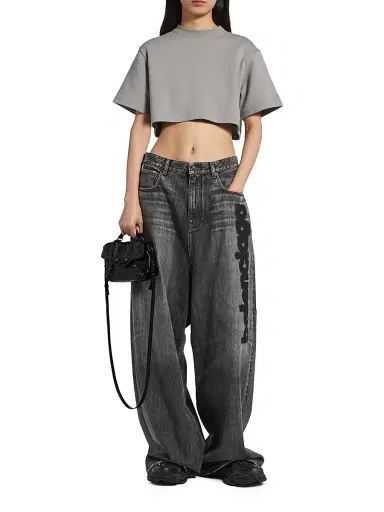 Balenciaga Women's Le City Flap Nano Crossbody Bag | Thumbnail 2 Balenciaga Women's Le City Flap Nano Crossbody Bag | Thumbnail 2