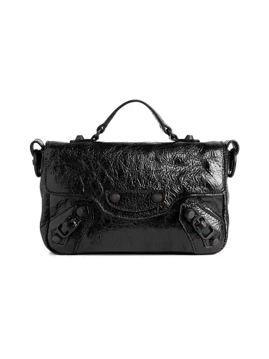 Balenciaga Women's Le City Flap Nano Crossbody Bag | Thumbnail 5 Balenciaga Women's Le City Flap Nano Crossbody Bag | Thumbnail 5
