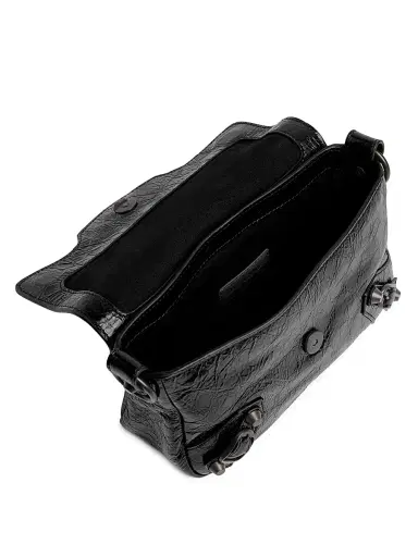Balenciaga Women's Le City Flap Nano Crossbody Bag | Thumbnail 6 Balenciaga Women's Le City Flap Nano Crossbody Bag | Thumbnail 6