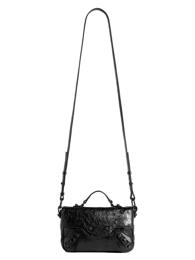 Balenciaga Women's Le City Flap Nano Crossbody Bag | Thumbnail 1 Balenciaga Women's Le City Flap Nano Crossbody Bag | Thumbnail 1