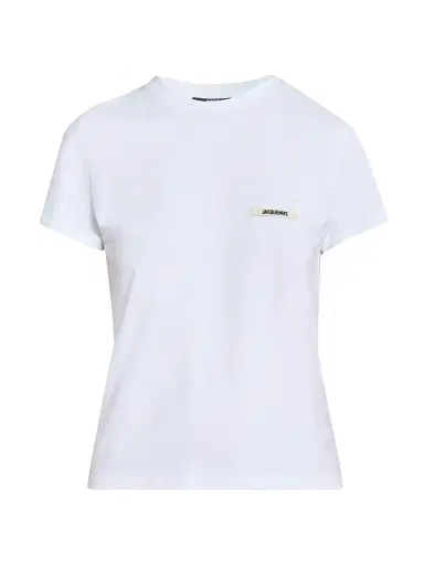 Jacquemus Women's Logo Cotton T-Shirt - White - Size XL | Thumbnail 1