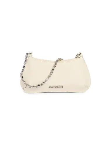 Jacquemus Women's Le Petit Bisou Leather Shoulder Bag | Thumbnail 1