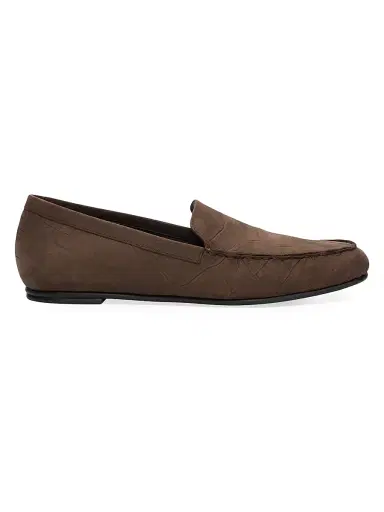 LOULOU STUDIO Women's Pesaro Croc-Embossed Leather Loafers | Thumbnail 1 LOULOU STUDIO Women's Pesaro Croc-Embossed Leather Loafers | Thumbnail 1