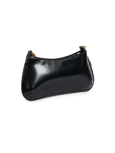 Jacquemus Women's Le Petit Bisou Leather Shoulder Bag - Black | Thumbnail 6 Jacquemus Women's Le Petit Bisou Leather Shoulder Bag - Black | Thumbnail 6