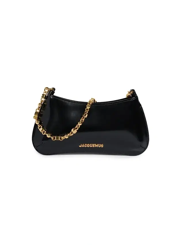 Women's Le Petit Bisou Leather Shoulder Bag - Black