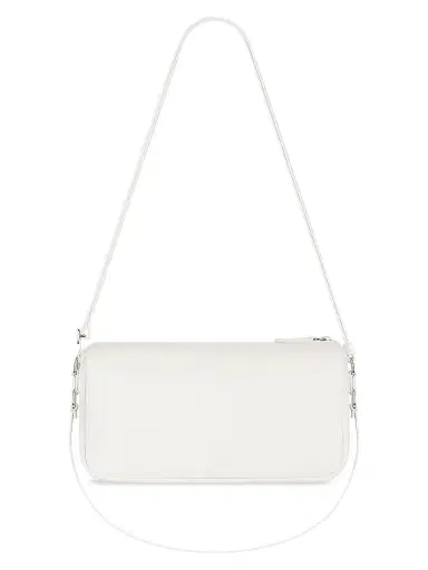 Courrèges Women's Leather Camera Bag - Heritage White | Thumbnail 3