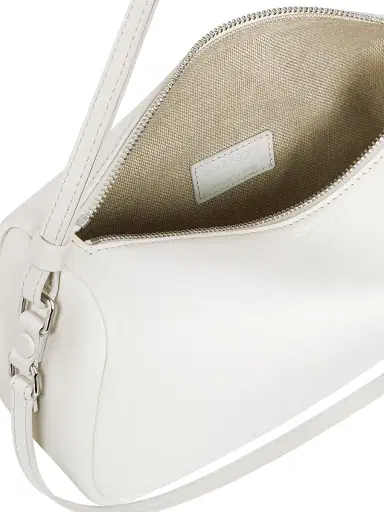 Courrèges Women's Leather Camera Bag - Heritage White | Thumbnail 4