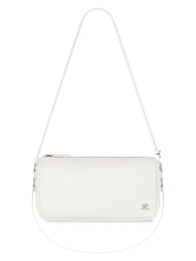 Women's Leather Camera Bag - Heritage White