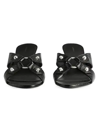 Balenciaga Women's City Sandals - Black - Size 11 | Thumbnail 3