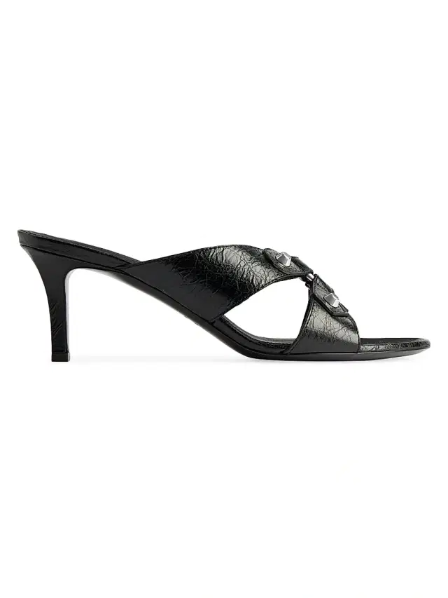 Balenciaga Women's City Sandals - Black
