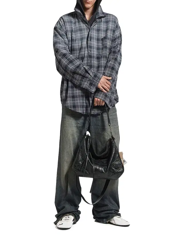 Balenciaga Men's Le City Moto Bag - Black