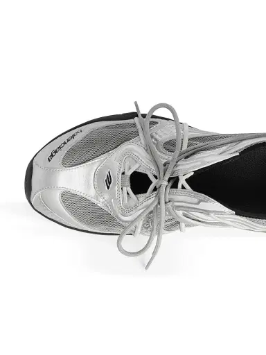 Balenciaga Women's Radar Sneakers - Grey - Size 7 | Thumbnail 5 Balenciaga Women's Radar Sneakers - Grey - Size 7 | Thumbnail 5