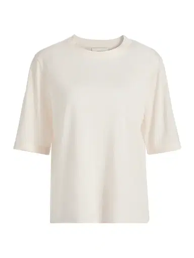 Loulou de Saison Women's Nala Fine Short-Sleeve Top | Thumbnail 1 Loulou de Saison Women's Nala Fine Short-Sleeve Top | Thumbnail 1