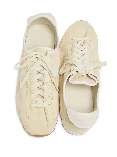 Jacquemus Women's The Tennis Crocodile-Embossed Suede Sneakers | Thumbnail 4 Jacquemus Women's The Tennis Crocodile-Embossed Suede Sneakers | Thumbnail 4