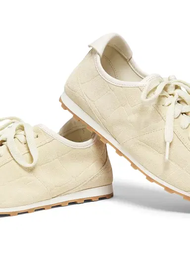 Jacquemus Women's The Tennis Crocodile-Embossed Suede Sneakers | Thumbnail 6 Jacquemus Women's The Tennis Crocodile-Embossed Suede Sneakers | Thumbnail 6