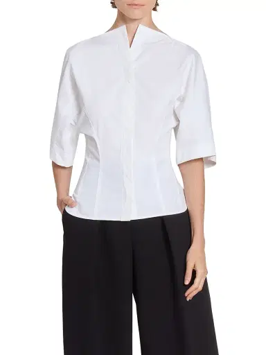 Jacquemus Women's La Moisson Cotton-Poplin Shirt | Thumbnail 3 Jacquemus Women's La Moisson Cotton-Poplin Shirt | Thumbnail 3