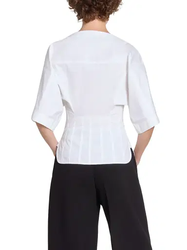 Jacquemus Women's La Moisson Cotton-Poplin Shirt | Thumbnail 5 Jacquemus Women's La Moisson Cotton-Poplin Shirt | Thumbnail 5