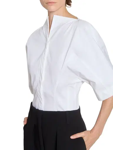 Jacquemus Women's La Moisson Cotton-Poplin Shirt | Thumbnail 6 Jacquemus Women's La Moisson Cotton-Poplin Shirt | Thumbnail 6