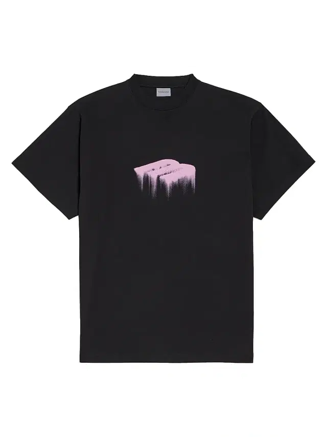 Men's Wet Brush Oversized T-Shirt - Black