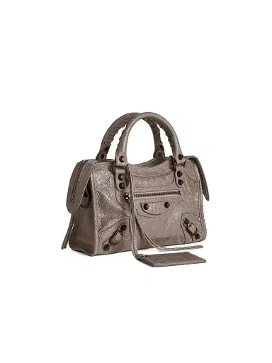 Balenciaga Women's Le City Crossbody Bag - Dark Noix | Thumbnail 2 Balenciaga Women's Le City Crossbody Bag - Dark Noix | Thumbnail 2