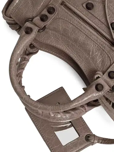 Balenciaga Women's Le City Crossbody Bag - Dark Noix | Thumbnail 6 Balenciaga Women's Le City Crossbody Bag - Dark Noix | Thumbnail 6