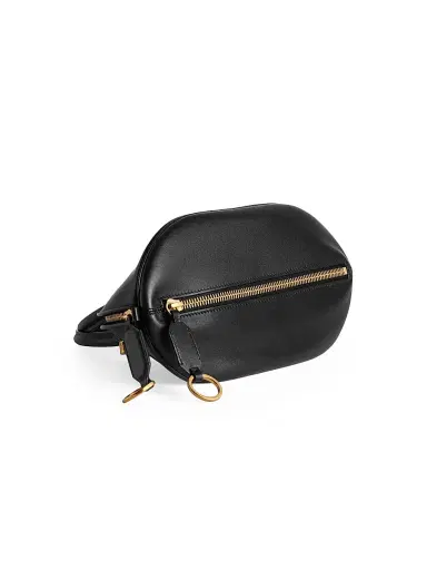 Balenciaga Women's Bolero Bowling Crossbody Bag - Black Plum | Thumbnail 5