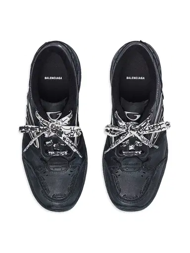 Balenciaga Women's Hamptons Platform Sneakers | Thumbnail 6 Balenciaga Women's Hamptons Platform Sneakers | Thumbnail 6