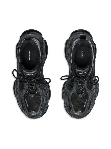 Balenciaga Men's Triple S.2 Sneakers - Black Dark Grey - Size 6 | Thumbnail 4
