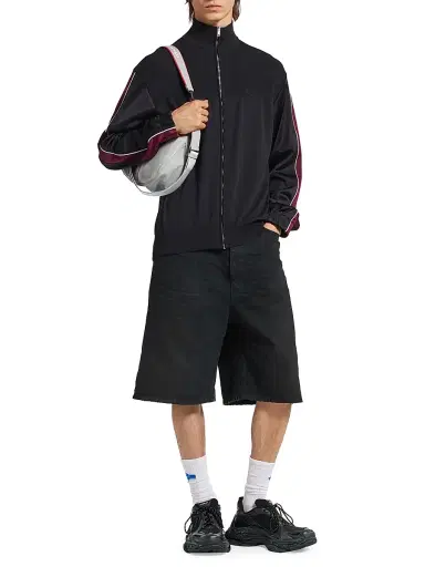 Balenciaga Men's Triple S.2 Sneakers - Black Dark Grey - Size 6 | Thumbnail 7