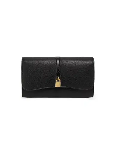 Stella McCartney Women's Stella Ryder Grainy Faux Leather Wallet | Thumbnail 1 Stella McCartney Women's Stella Ryder Grainy Faux Leather Wallet | Thumbnail 1