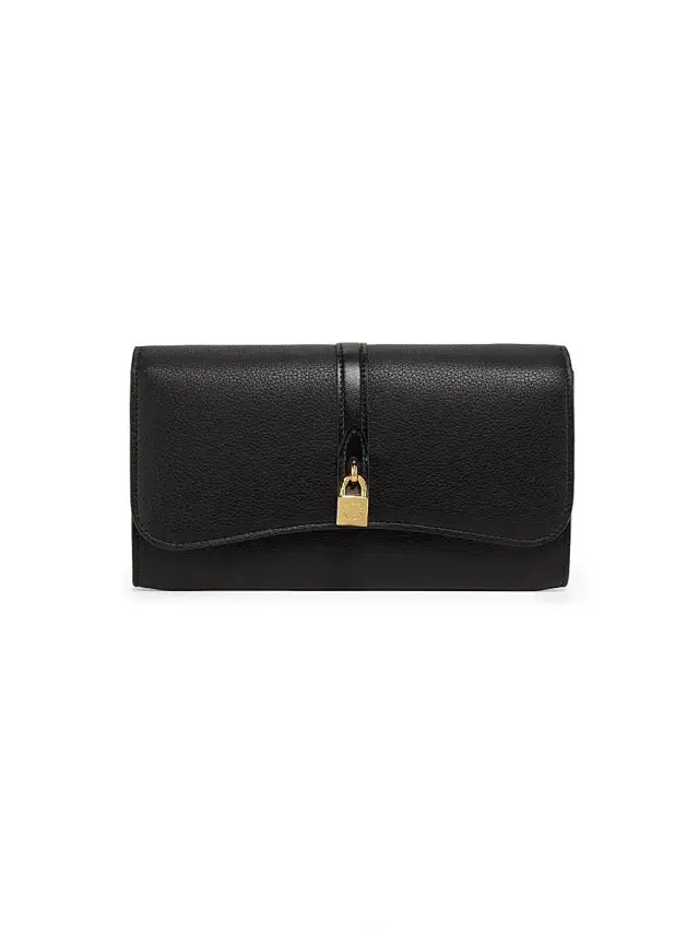 Stella McCartney Women's Stella Ryder Grainy Faux Leather Wallet - Black
