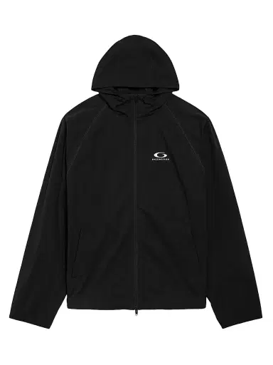 Balenciaga Men's Technical Tracksuit Jacket - Black - Size Large | Thumbnail 1 Balenciaga Men's Technical Tracksuit Jacket - Black - Size Large | Thumbnail 1