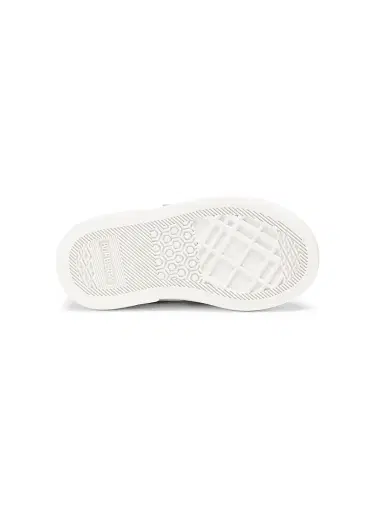 Burberry Baby's Noah Check Cotton & Leather Sneakers - Sand Check - Size 3.5 (Child) | Thumbnail 3