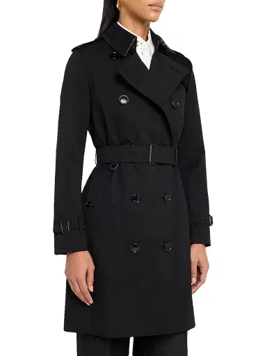 Burberry Women's Kensington Double-Breasted Trench Coat | Thumbnail 3 Burberry Women's Kensington Double-Breasted Trench Coat | Thumbnail 3