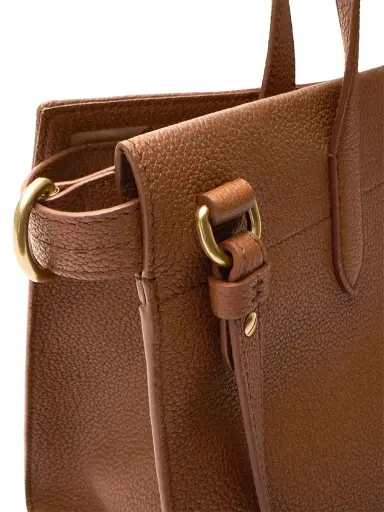 Burberry Women's Cotswolds Leather Top Handle Bag - Hazel | Thumbnail 7