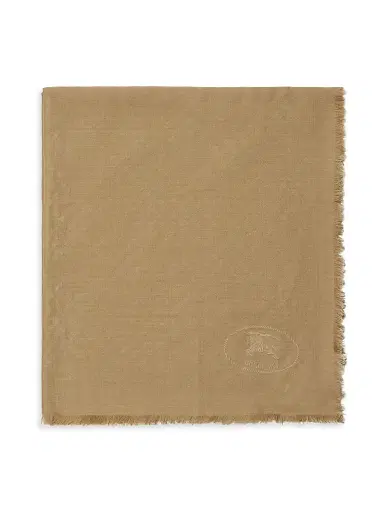 Burberry Women's Fringed Check Wool Scarf | Thumbnail 2 Burberry Women's Fringed Check Wool Scarf | Thumbnail 2