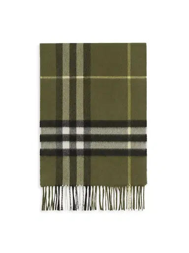 Burberry Women's Check Cashmere Scarf | Thumbnail 2 Burberry Women's Check Cashmere Scarf | Thumbnail 2