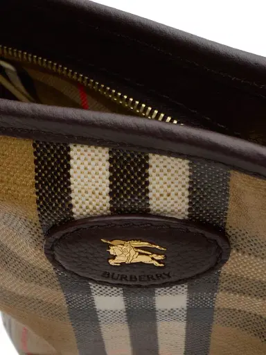 Burberry Women's Highlands Check Shoulder Bag - Sand | Thumbnail 5